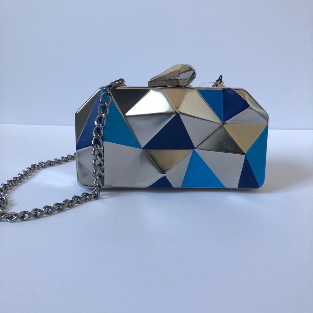 Metal clutch , metal bag, clutch,